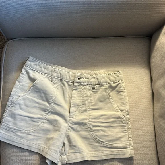 Patagonia stand up shorts size 6 cream corduroy - Picture 3 of 6